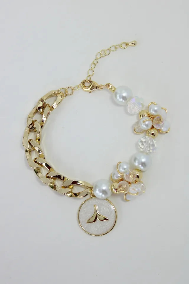Pulsera Cola de Mar Elegancia Gold
