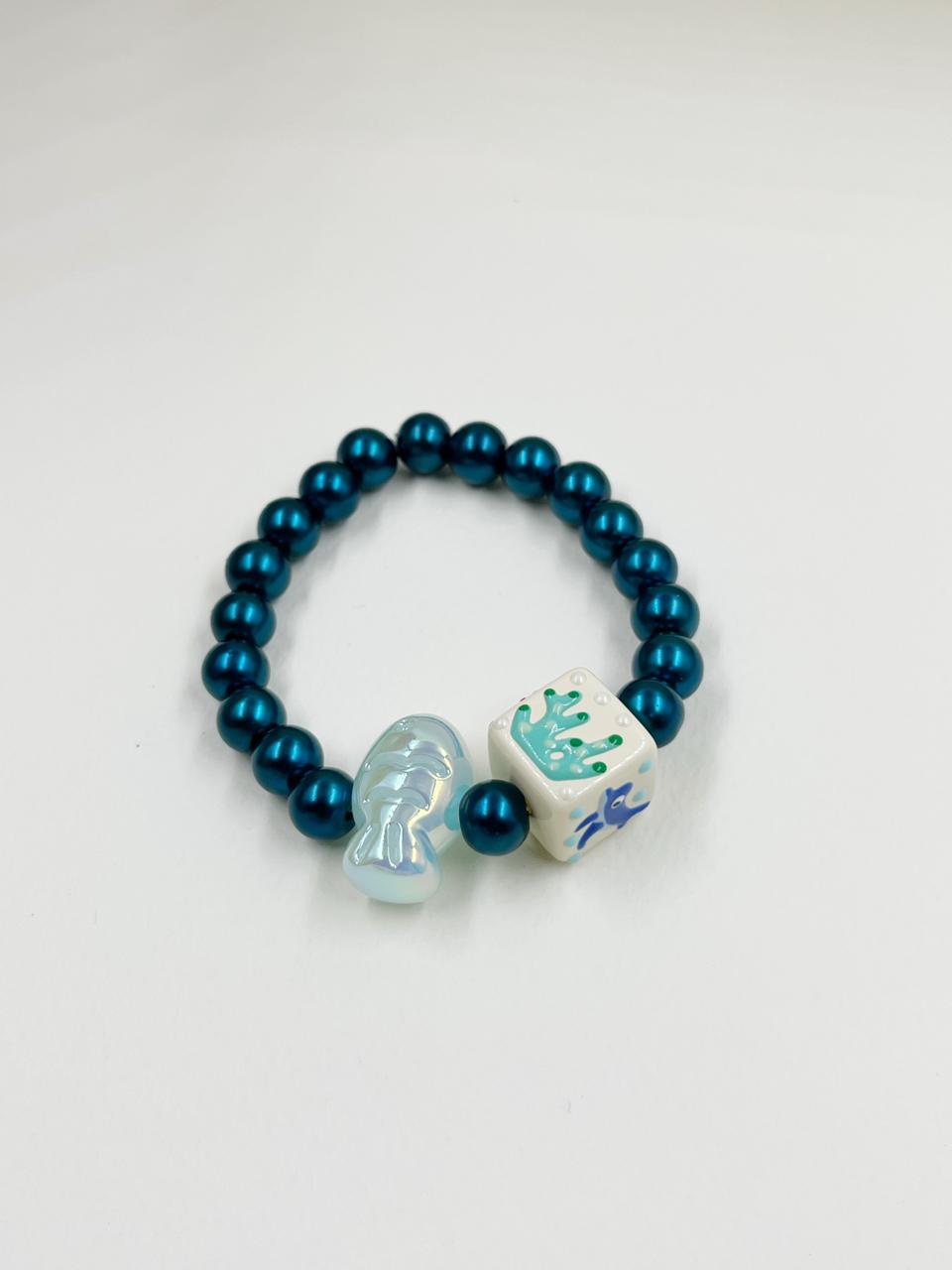 Pulsera Bombón Bun Perla