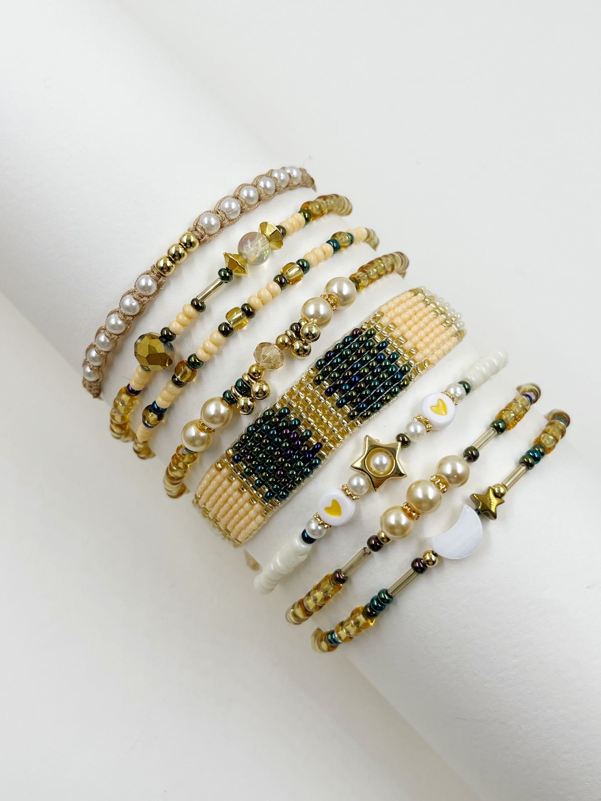 Maxipulsera Vainilla Glow