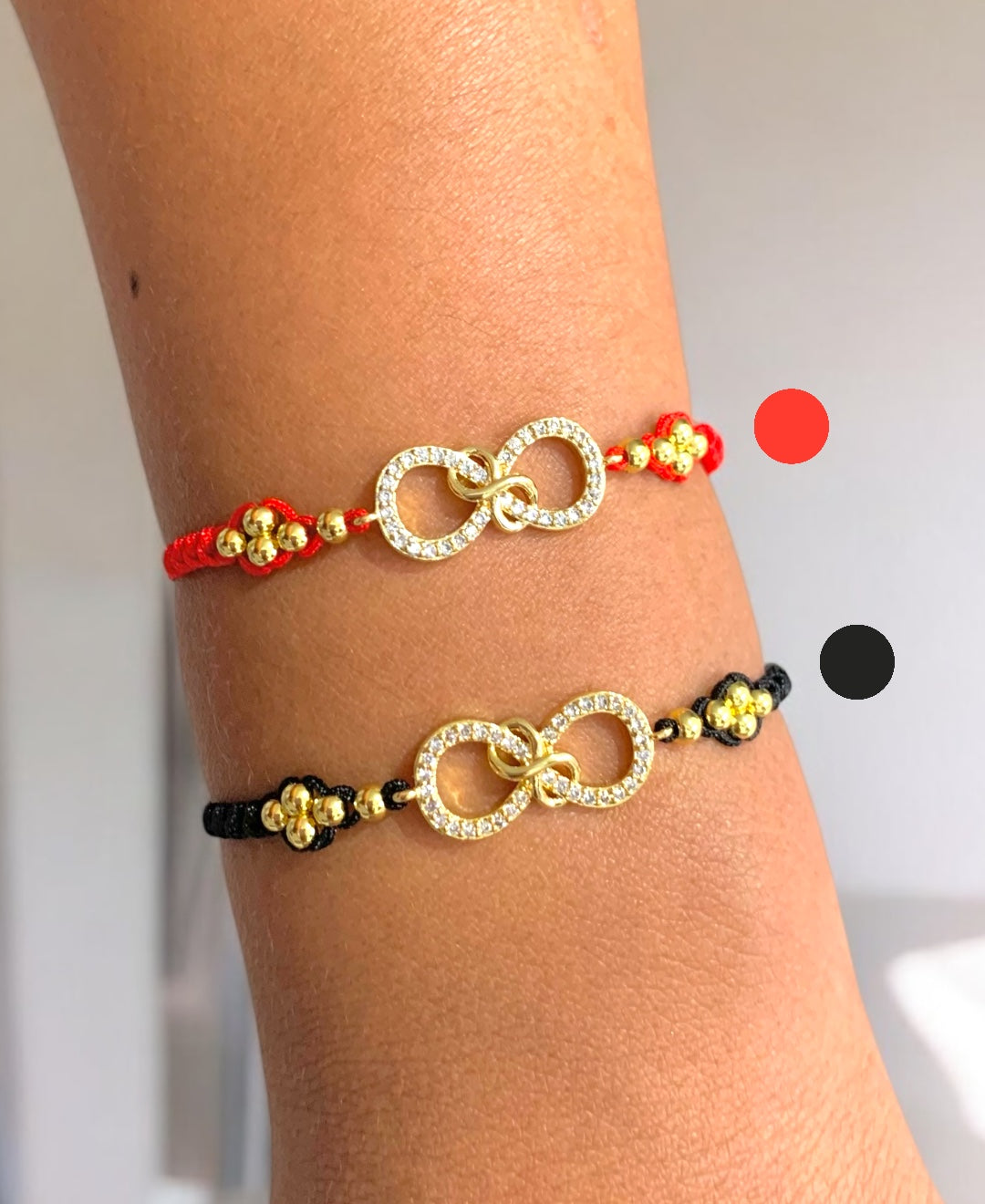 Pulsera Infinito Doble