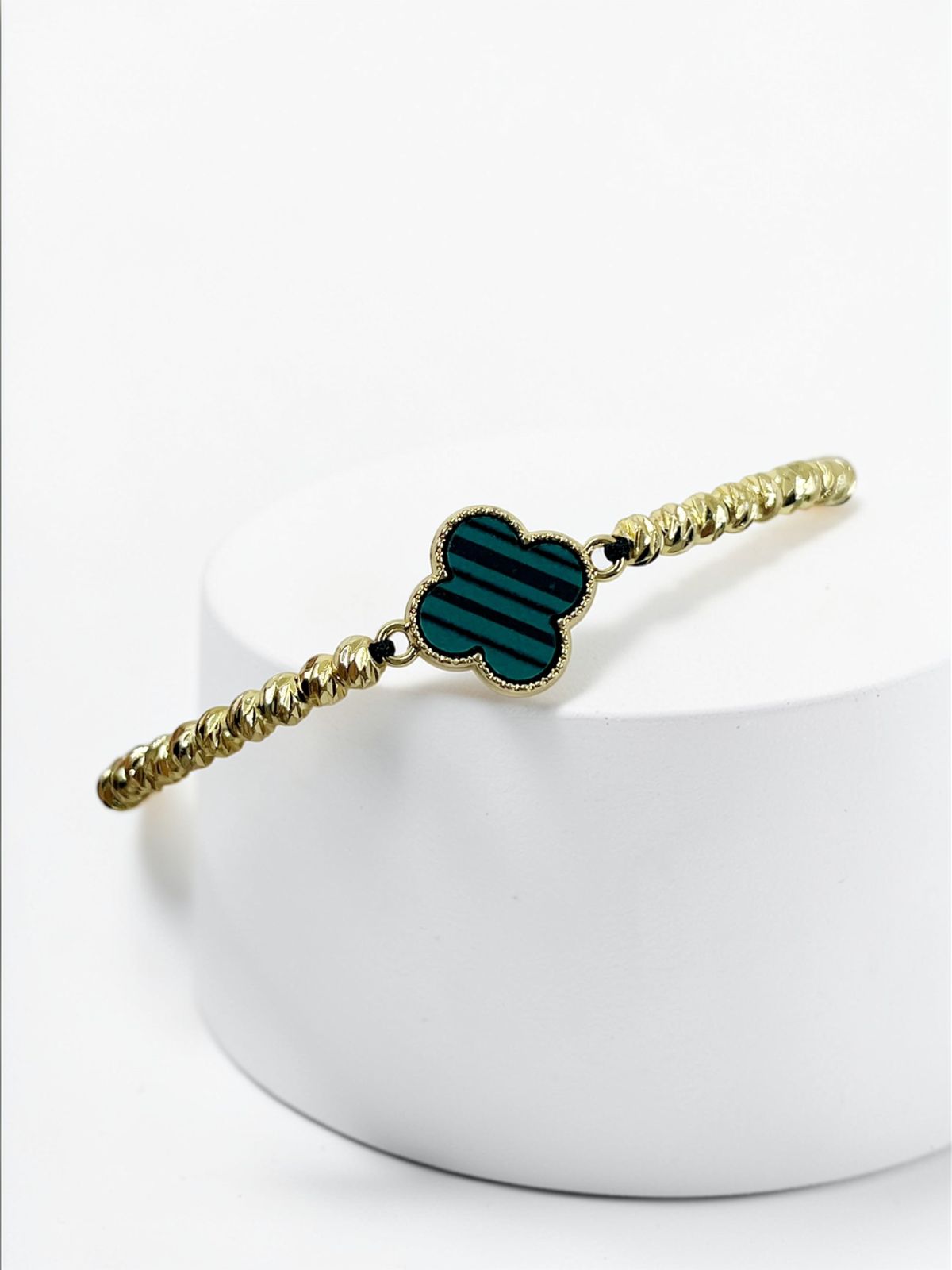 Pulsera Trébol en Diamantes