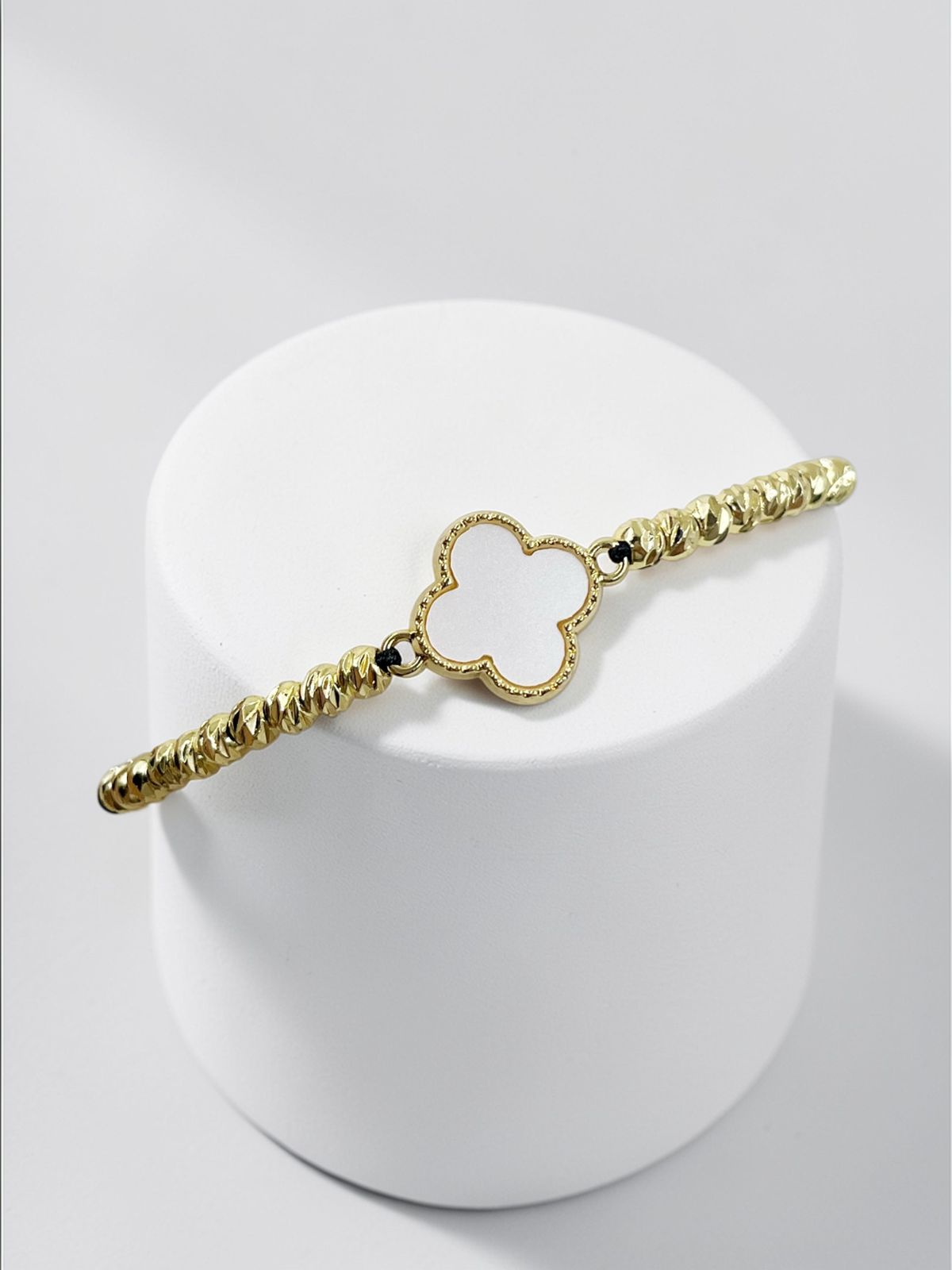 Pulsera Trébol en Diamantes
