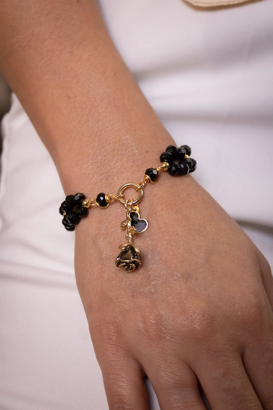 Pulsera Flor Vintage