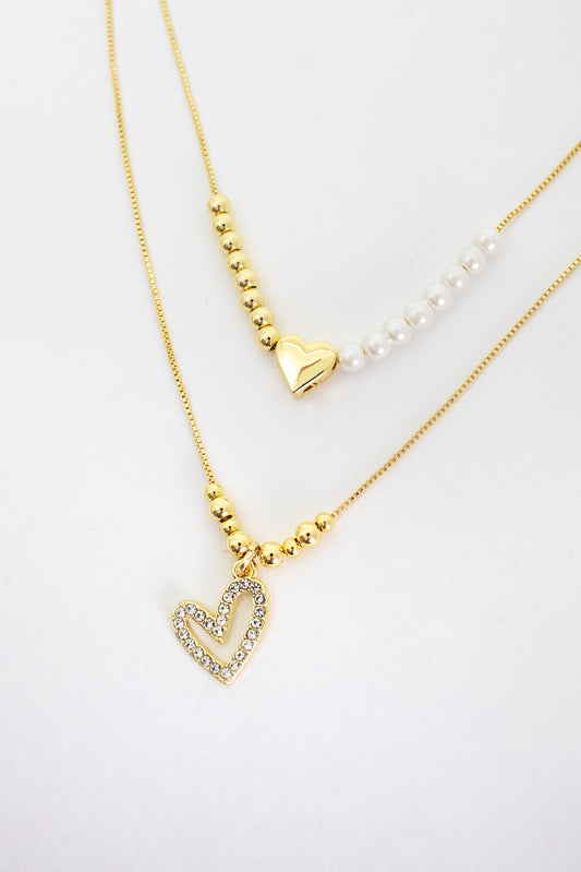 Collar Dúo Corazón