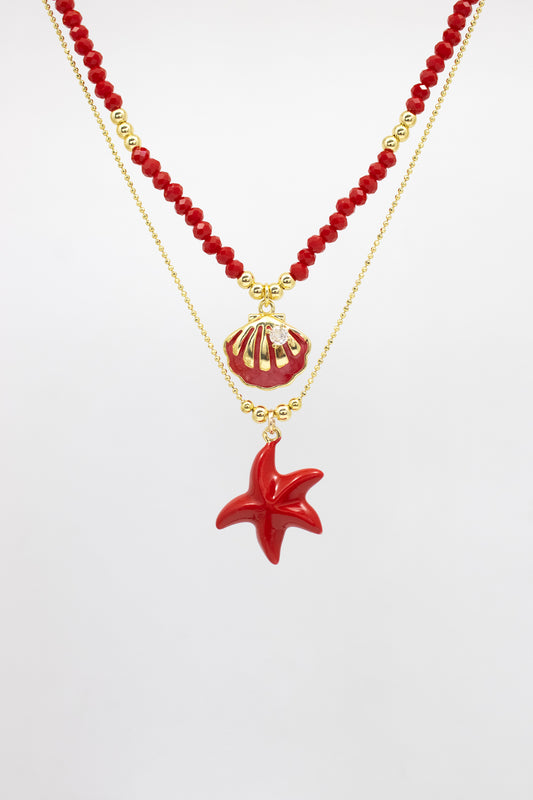 Collar Red Coral