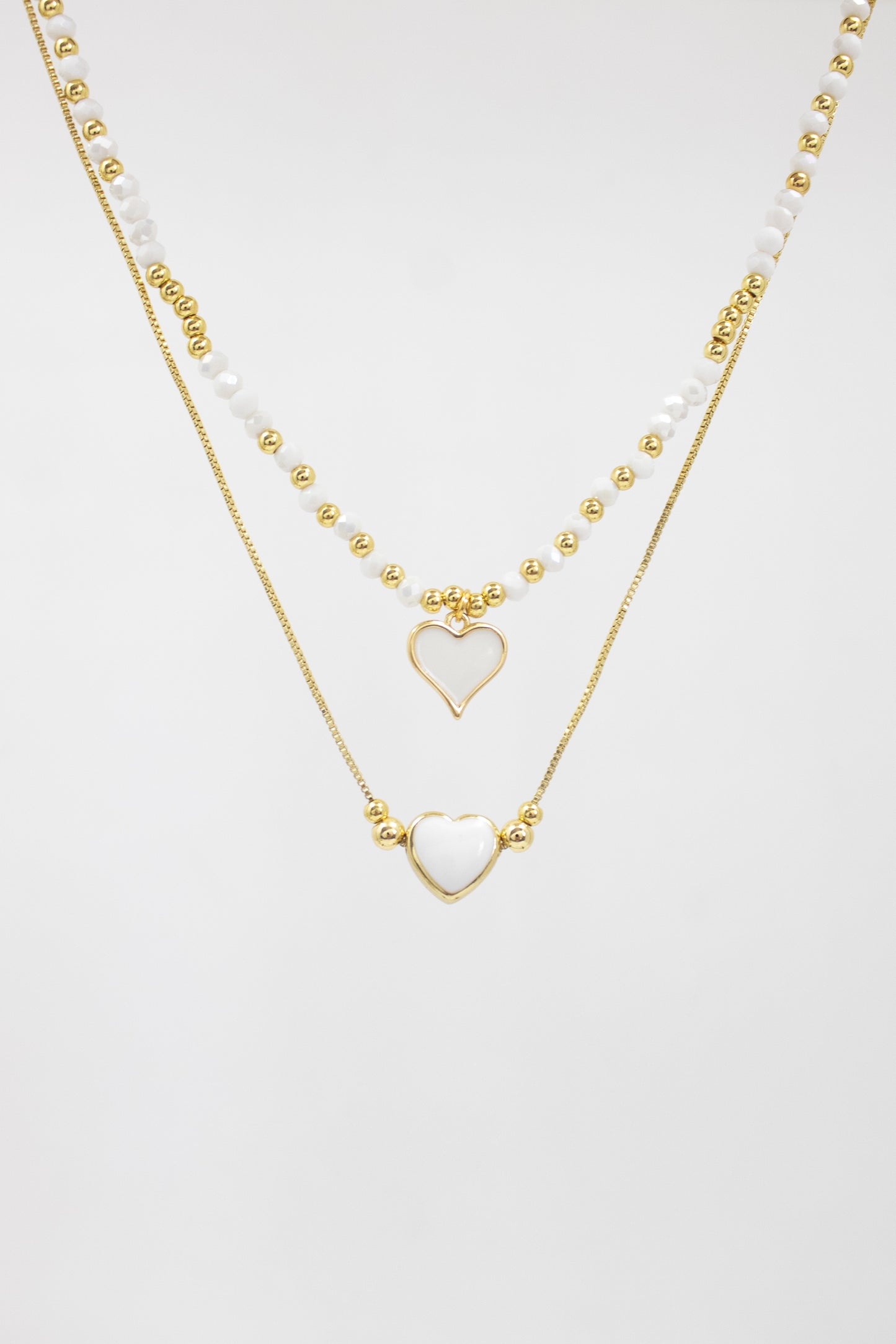 Collar Hermanas Corazón