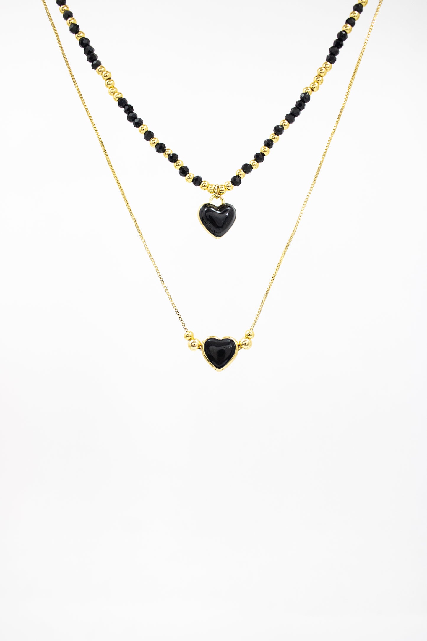 Collar Hermanas Corazón