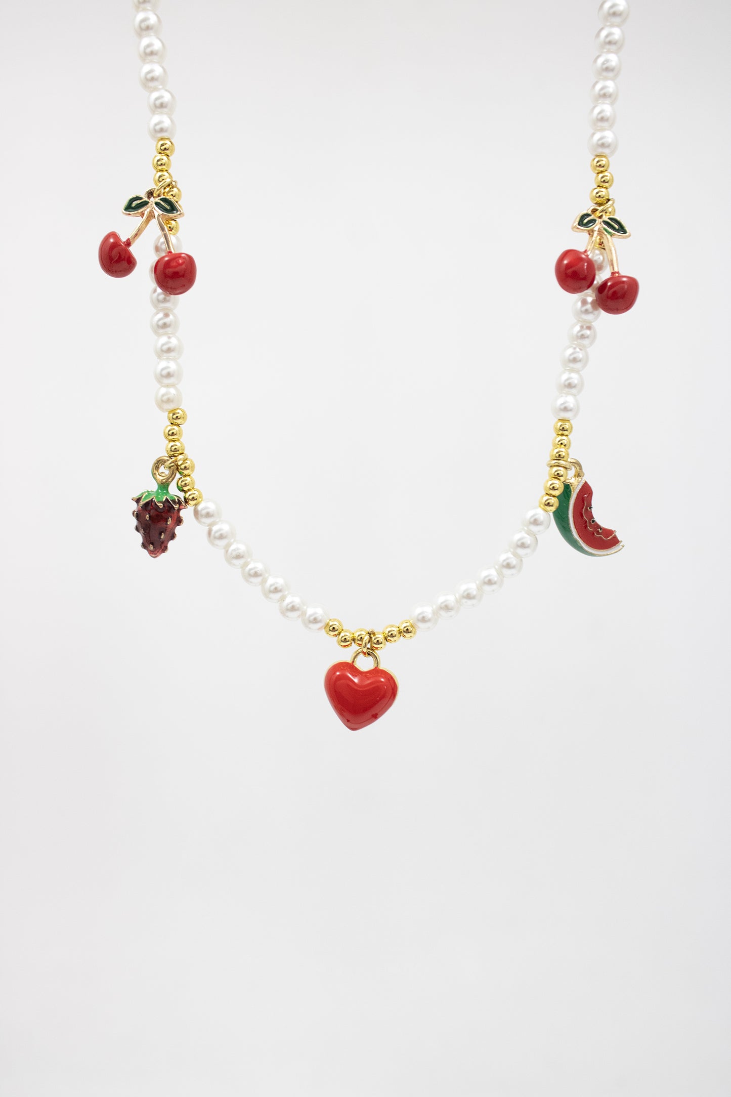 Collar Frutos Rojos