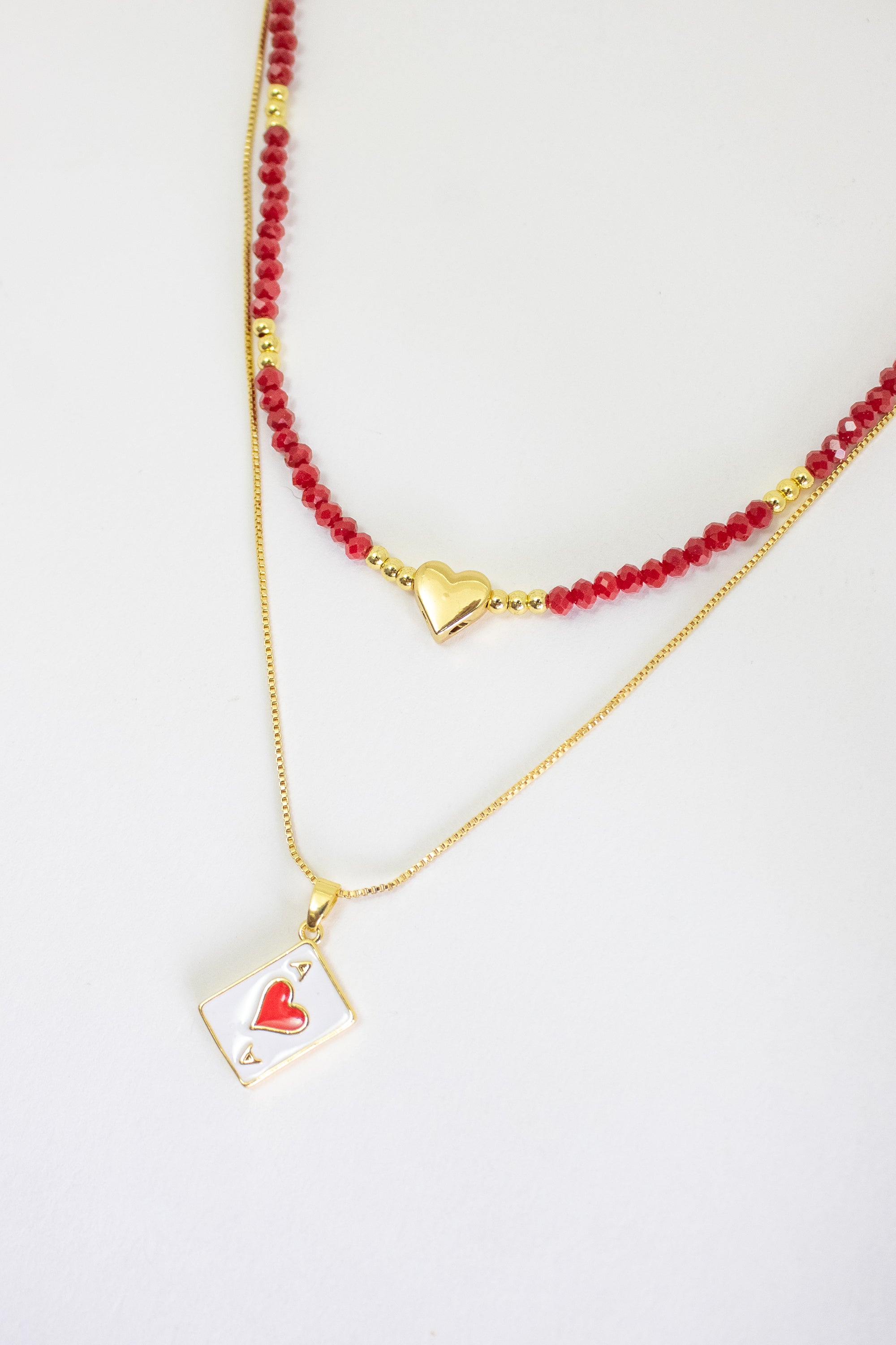 Collar As de Corazones