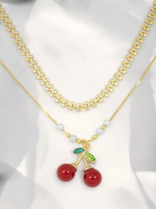 Collar Deseo Cereza