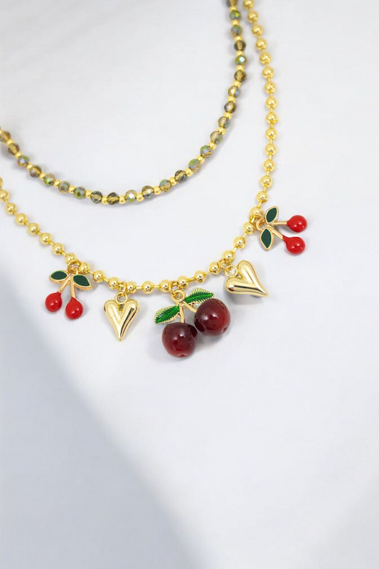Collar Cherry Love