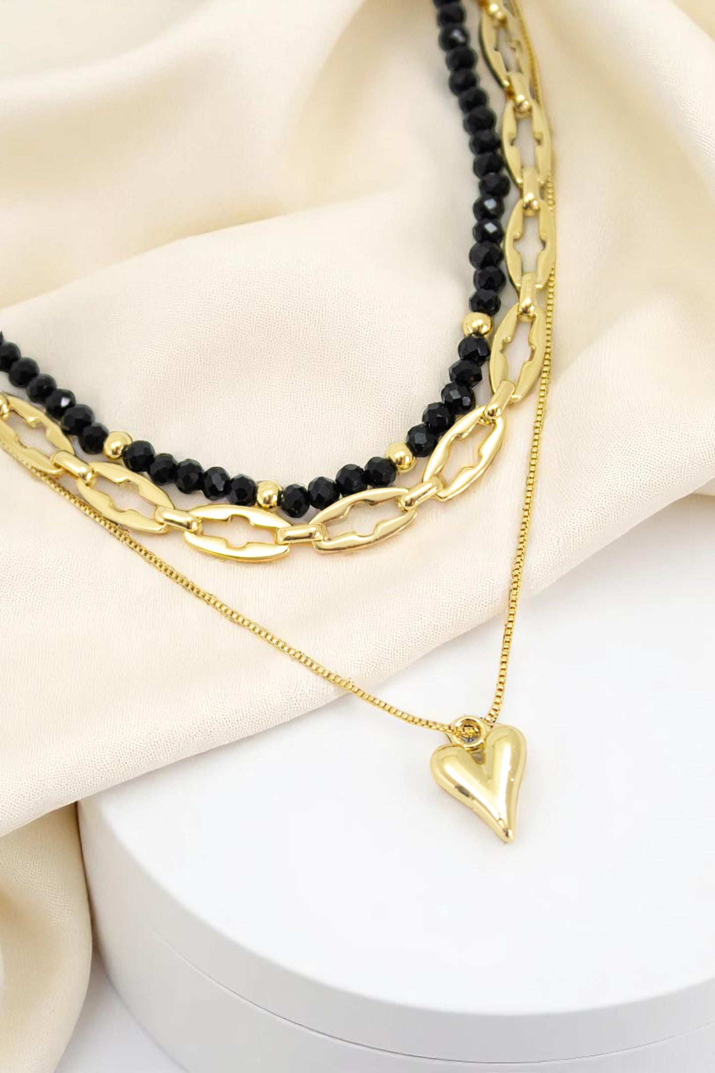 Collar Perlas x3