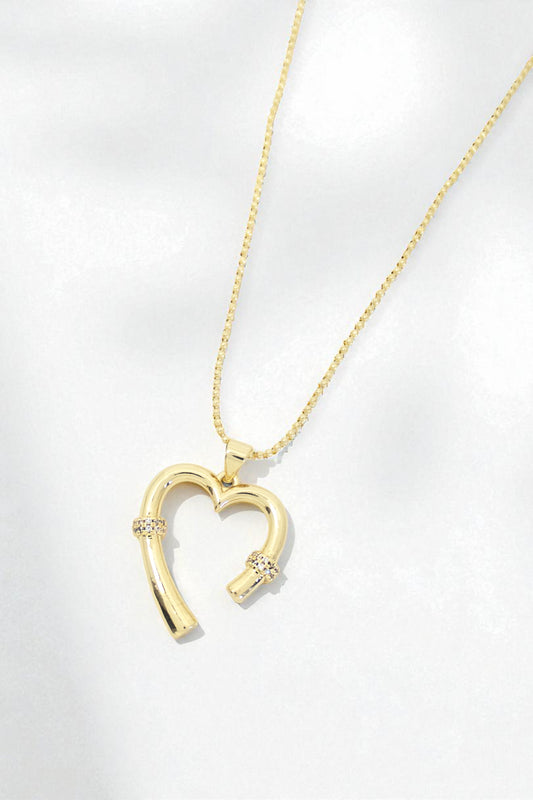 Collar Half Heart