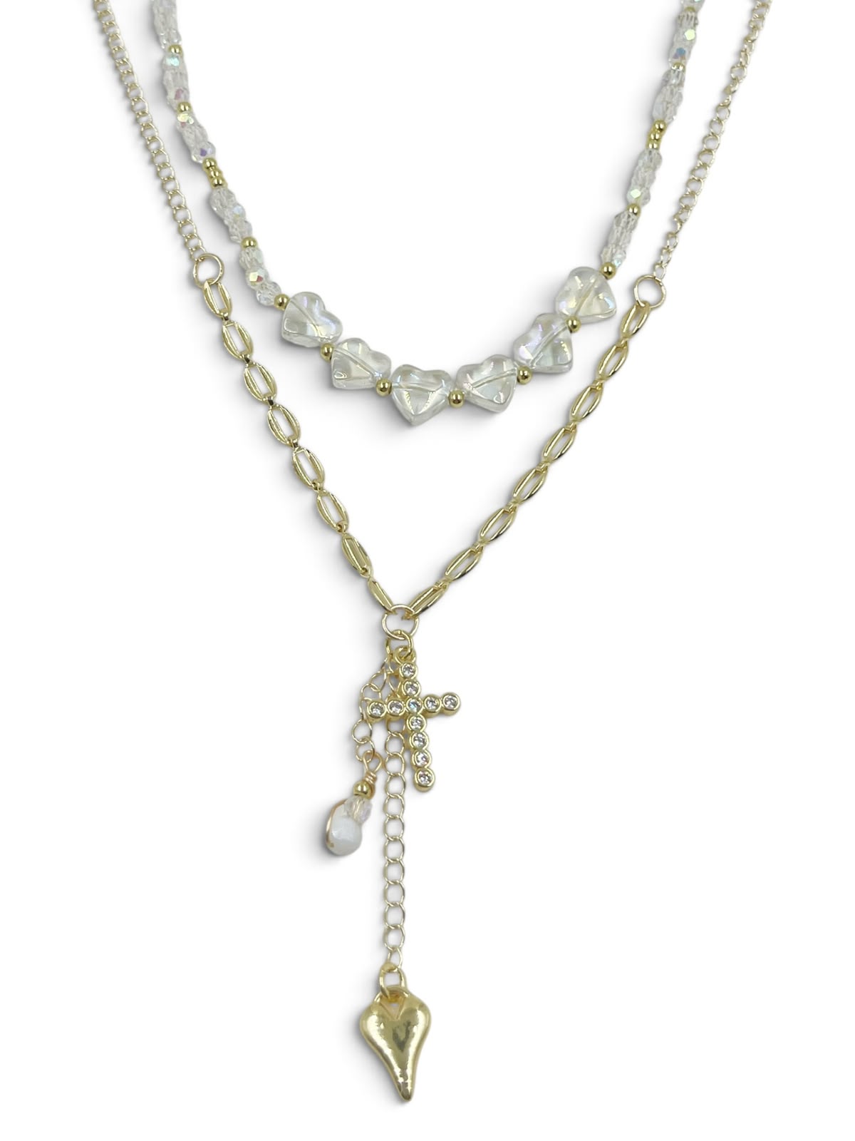 Collar Cruz de Amor Sagrado