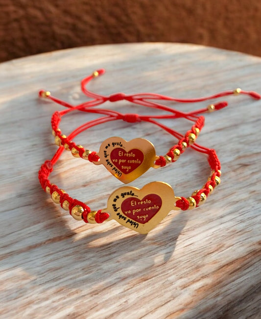 Set de 2 Pulseras Enamorada