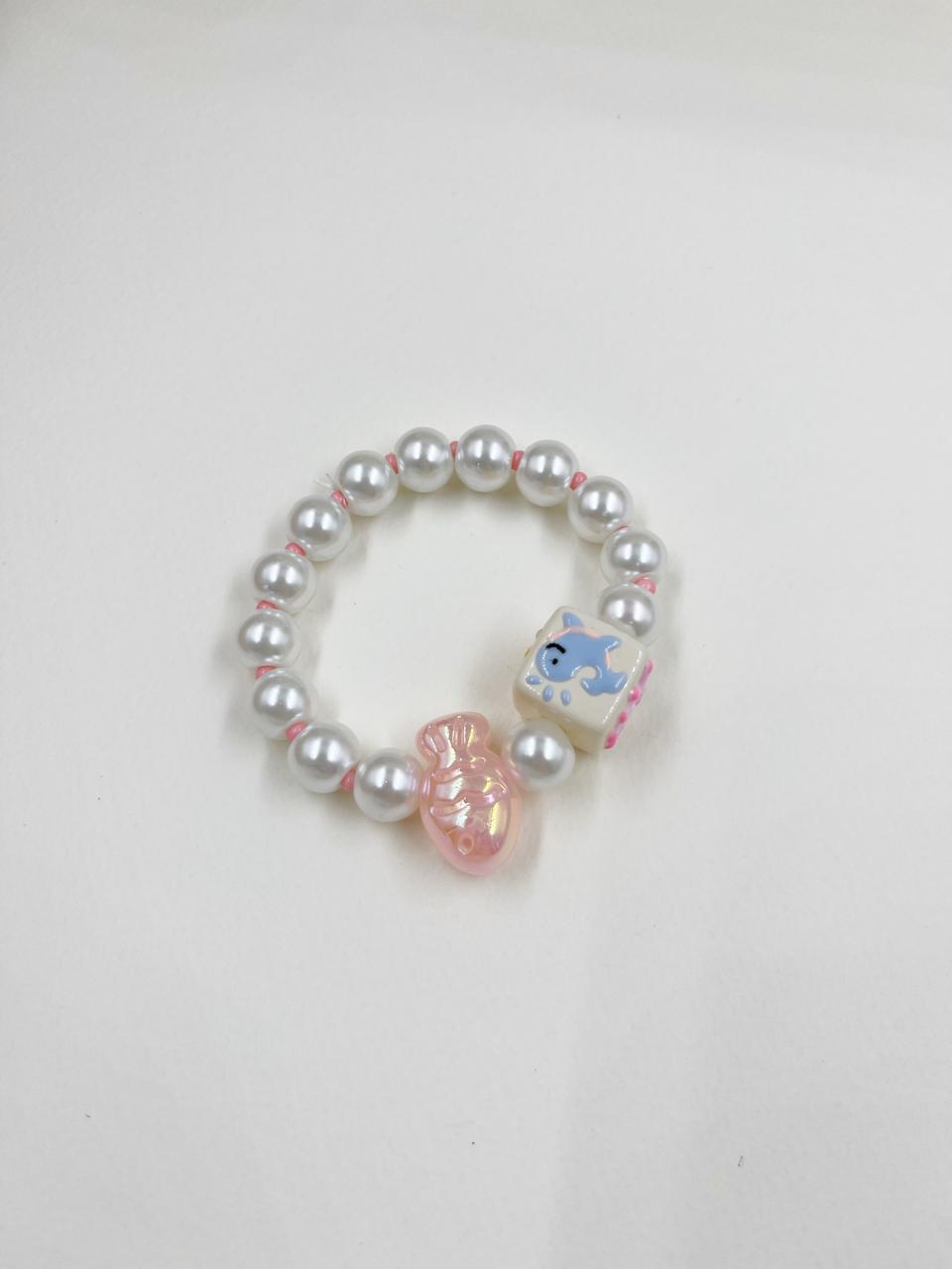 Pulsera Bombón Bun Perla