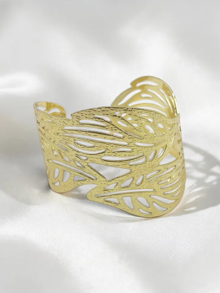Brazalete  Maxi Hoja Calada
