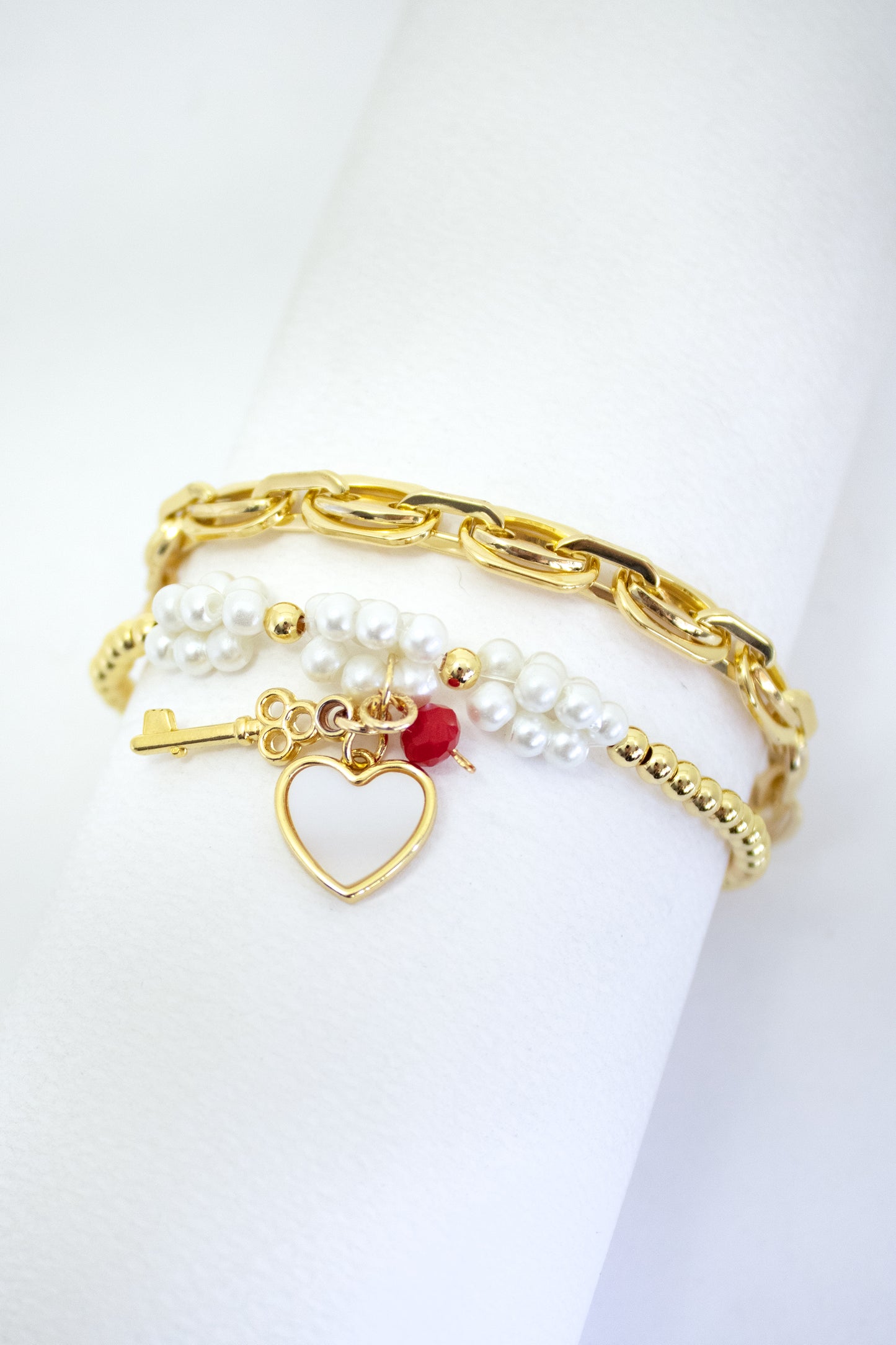Pulsera Llave del Corazón