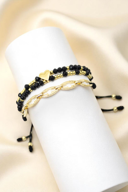 Pulsera Heart Gold