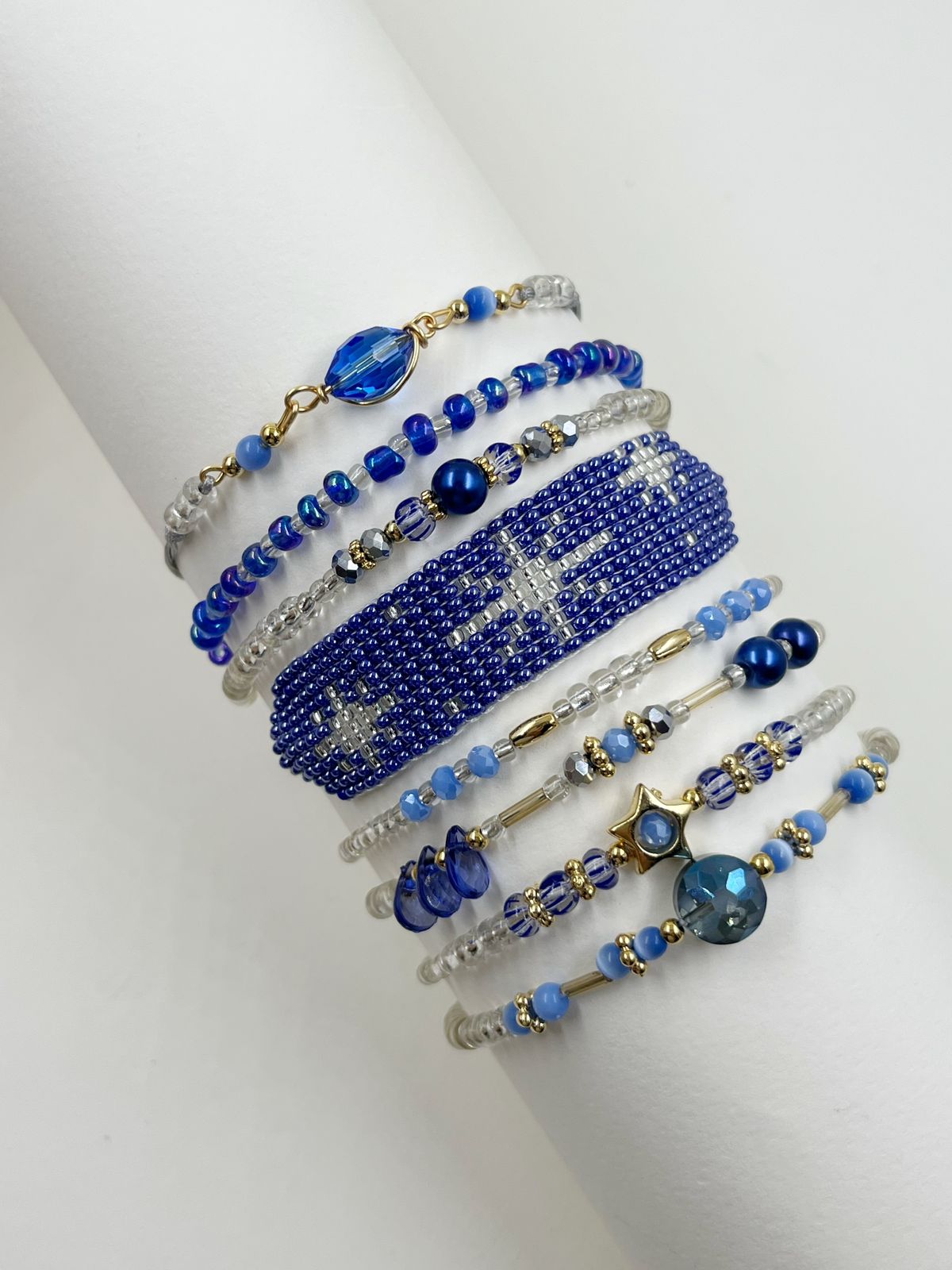 Maxipulsera Azul Galáctico