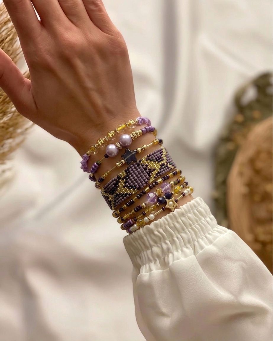 Pulsera Esencia de Lila