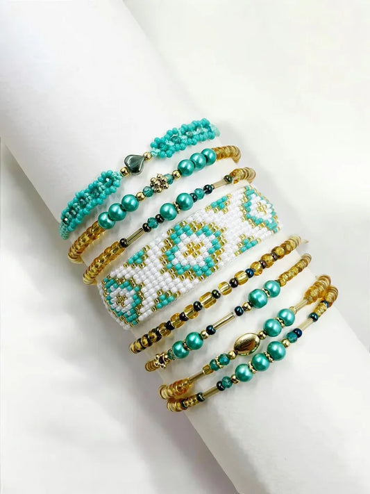 Pulsera Raíz Turquesa