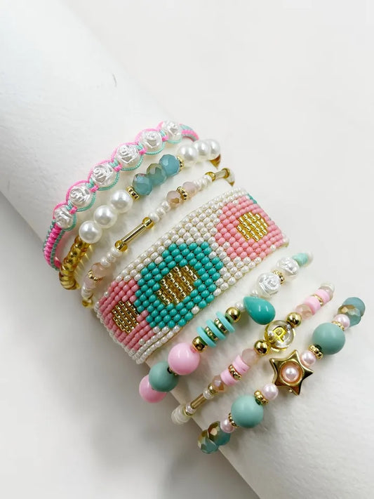 Pulsera Maxi Flowers