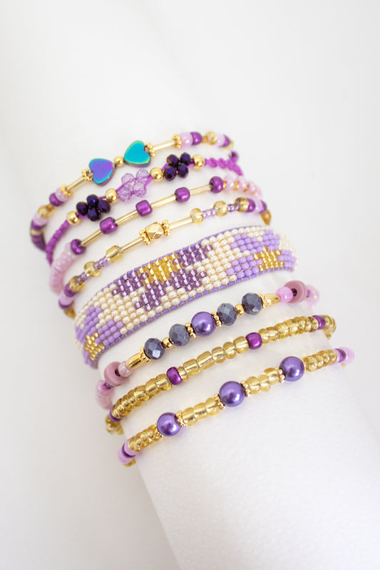 Pulsera Violet Garden