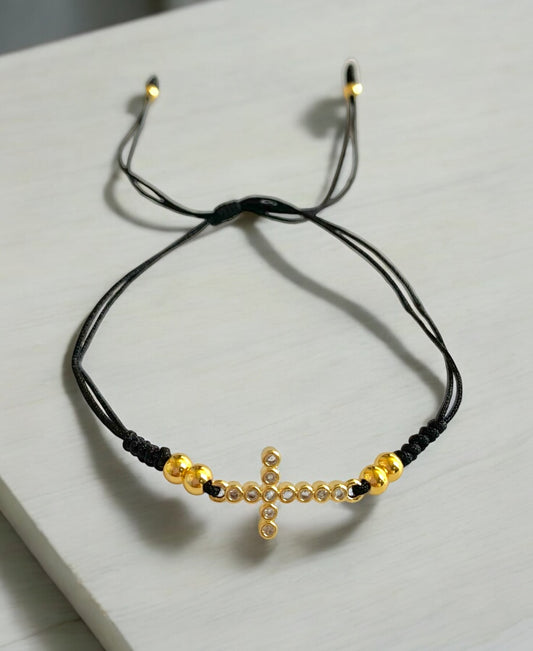 Pulsera Cruz Vibrante