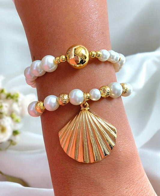 Pulsera Concha Elegante