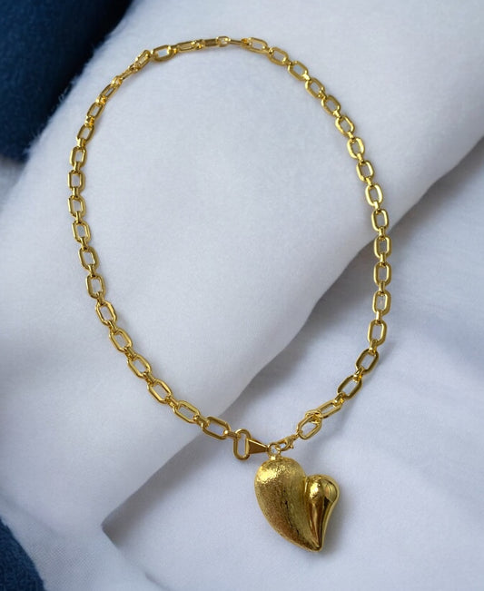 Collar Corazón Dividido