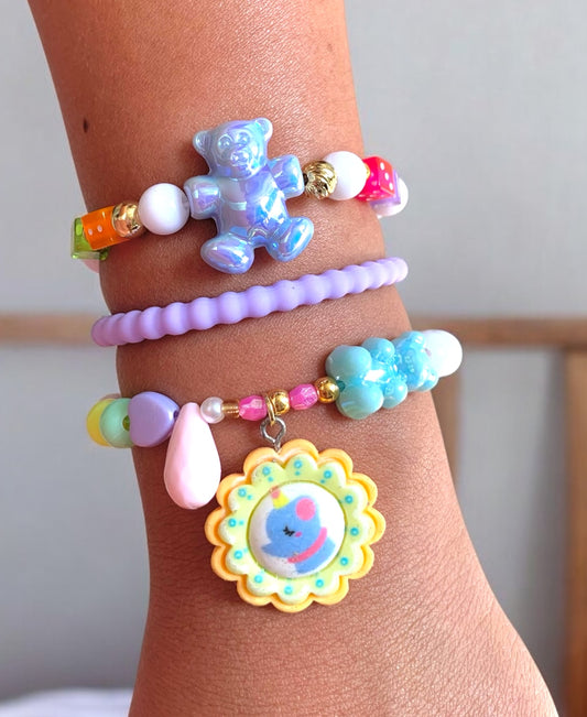 Pulsera Oso Colorido