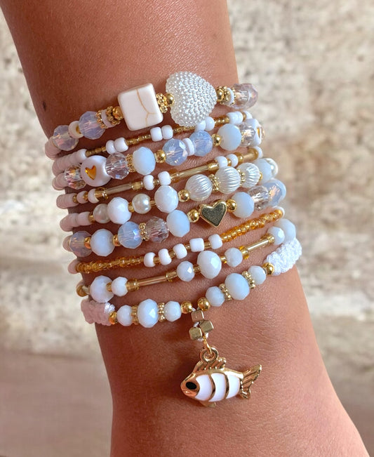 Pulsera Pez Blanco