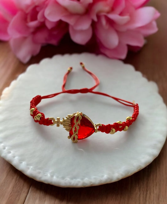 Pulsera Corazón a Fuego