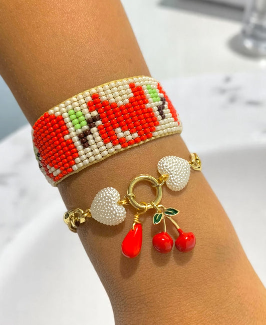 Pulsera Cereza Coqueta