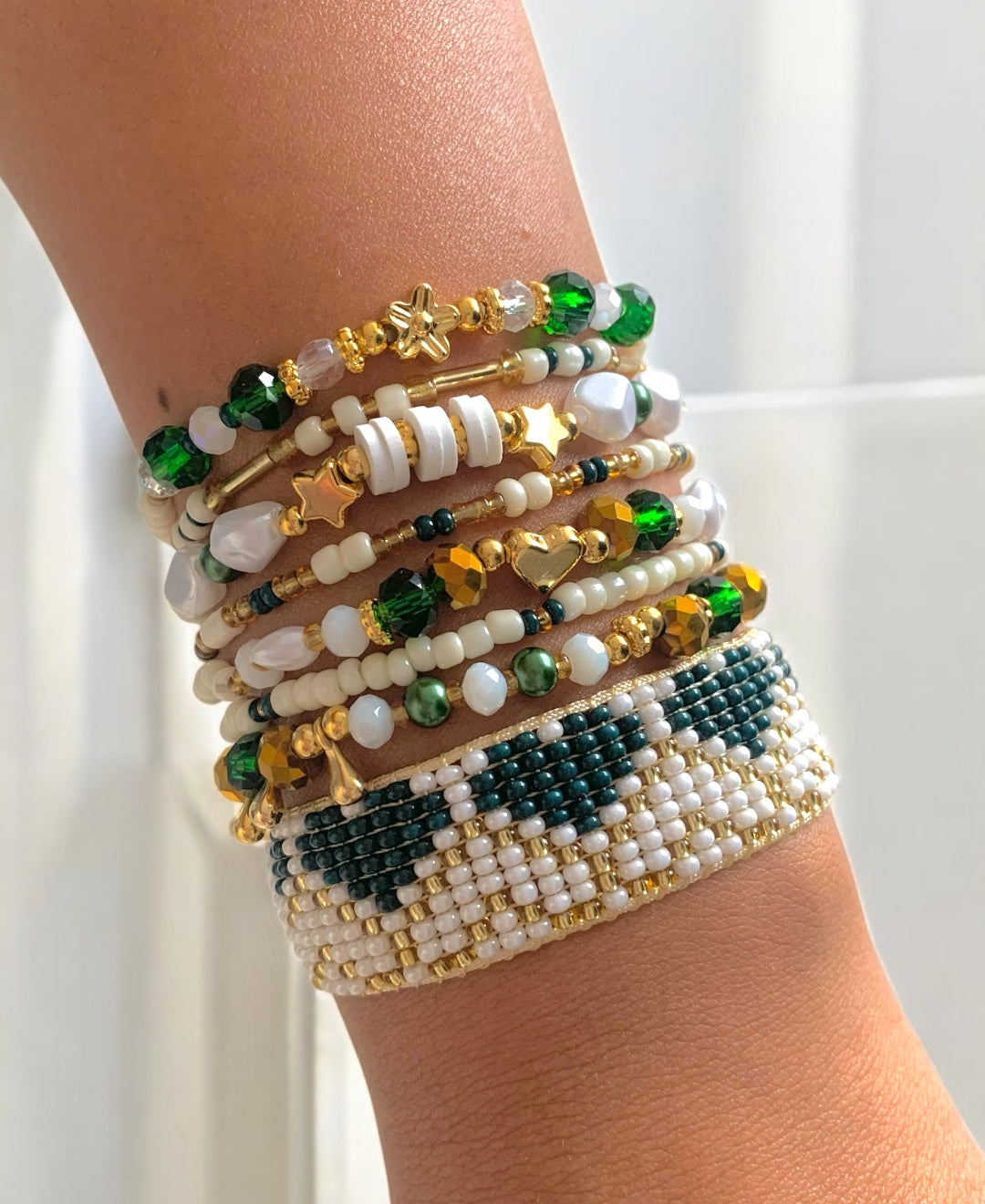 Pulsera Esmeralda Divina