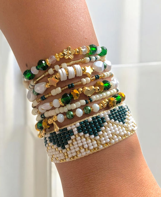 Pulsera Esmeralda Divina