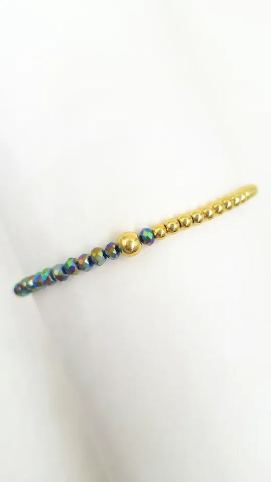 Pulsera Doble Brillo