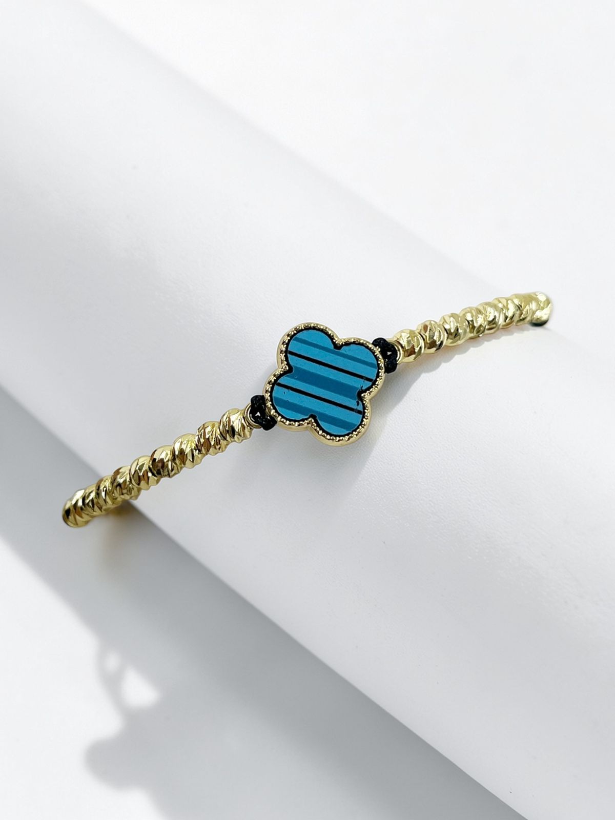Pulsera Trébol en Diamantes