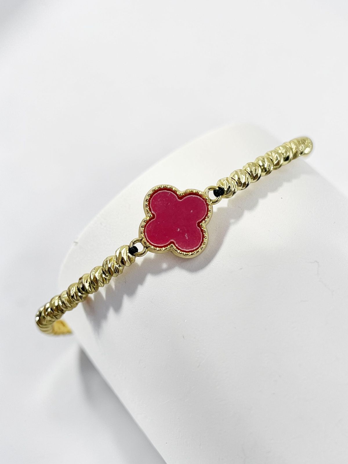 Pulsera Trébol en Diamantes