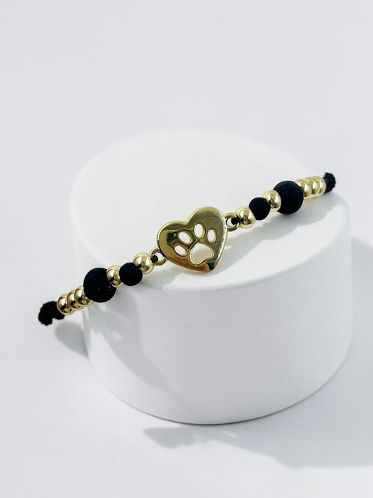 Pulsera Huella Dorada