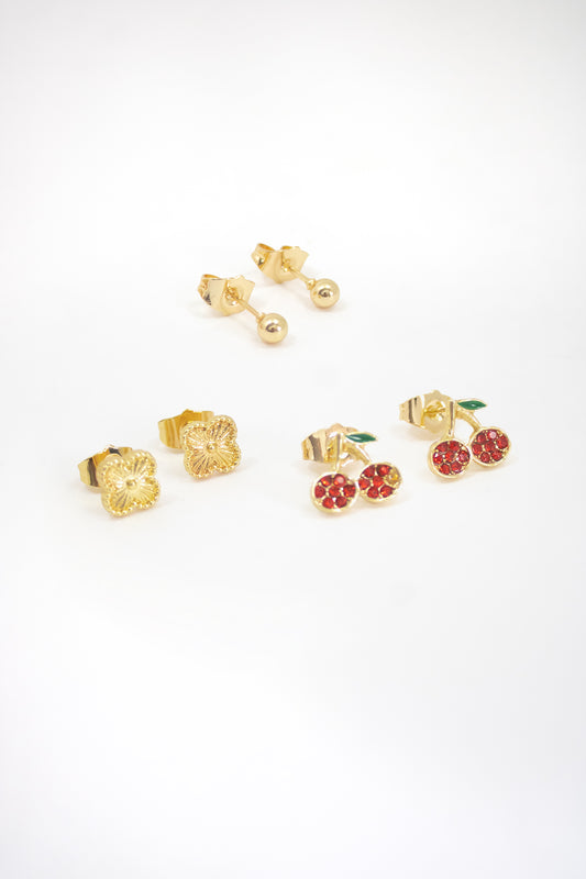 Trío Topitos Cherry Goldy